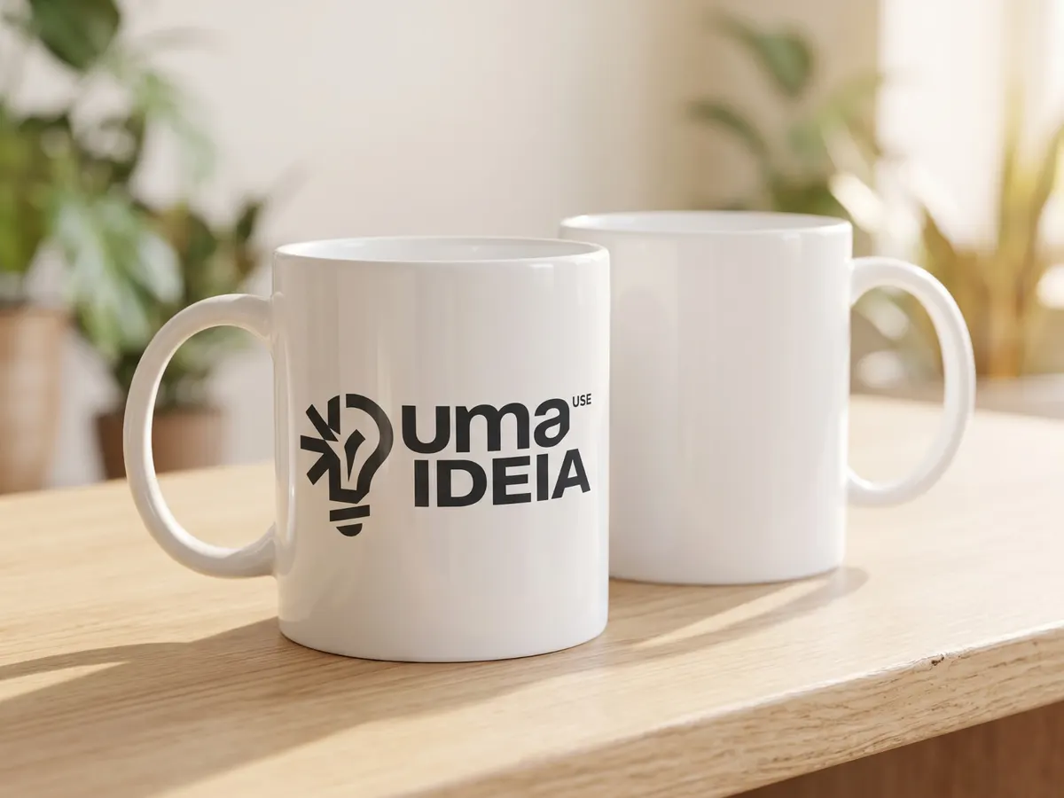 Caneca personalizada para brinde em Palhoça - Use uma ideia